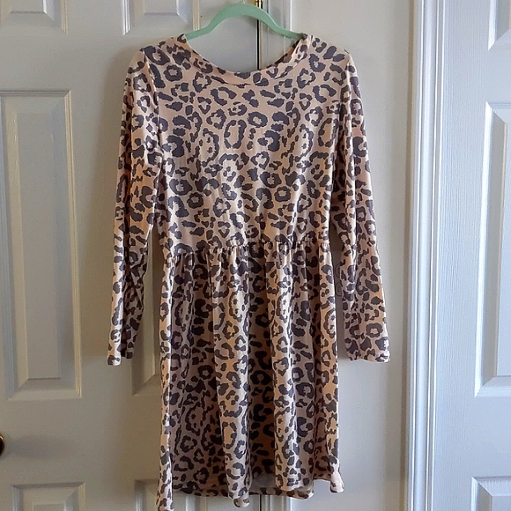 🤰Animal Print Maternity Dress